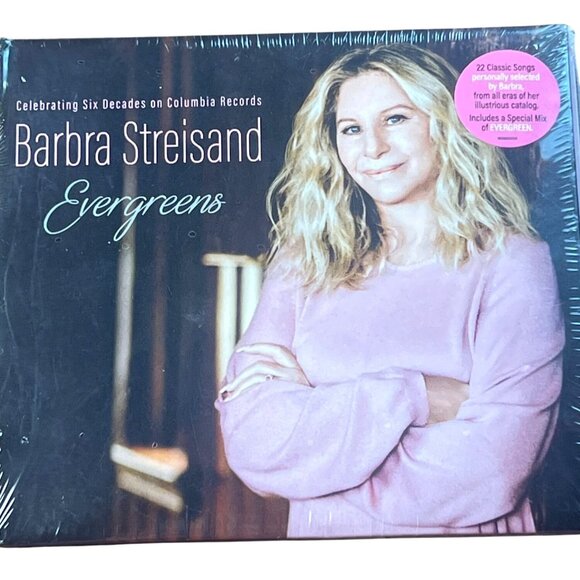 Barbra Streisand Evergreens CD 22 Songs Personally Selected By Barbra Lot Of 4 - Picture 2 of 7